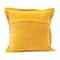 Hello Honey® Mustard Dragonfly Cotton Velvet Pillow